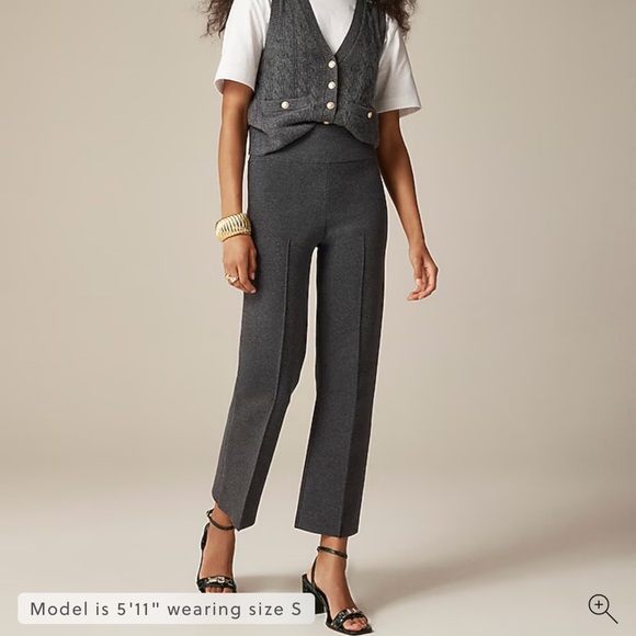 J.Crew Delaney kickout sweater pant - Picture 1 of 5